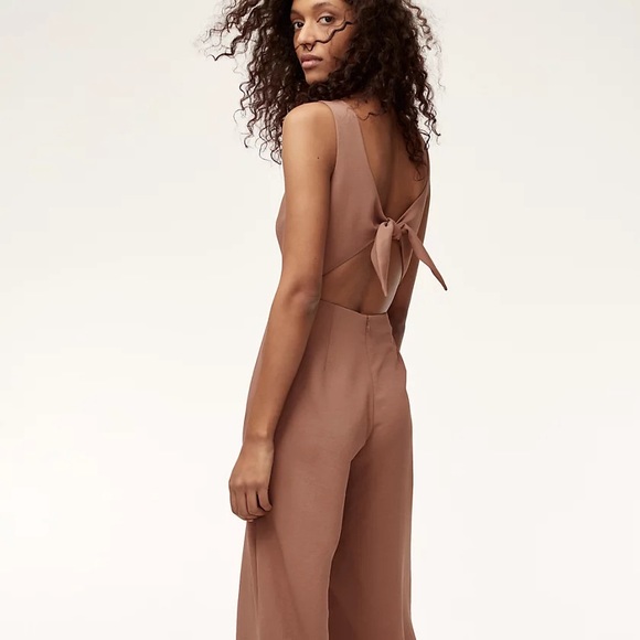 Aritzia Écoulement Jumpsuit in Nutmeg by Wilfred - Picture 6 of 6